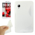 Sili-Cover til Optimus L4 2 - X-splat (Transparent)